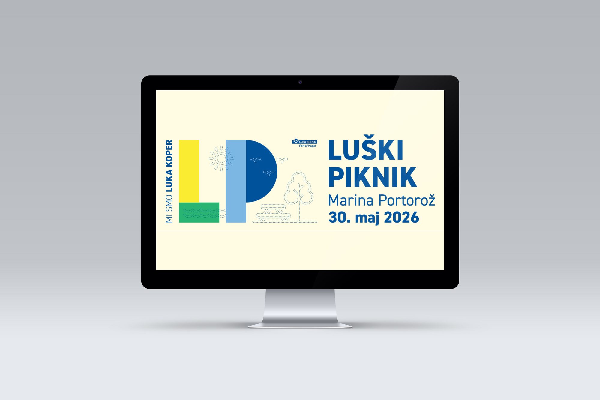 Oblikovanje podobe za Luški piknik, Luka Koper